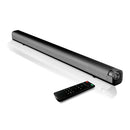 Premium Soundbar für TV, PC, Laptop & Home Cinema / Elegante Bluetooth Soundbar mit Subwoofer Surround-Sound / HDMI