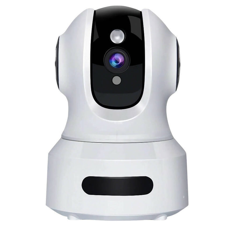 350°-WLAN-Überwachungskamera für den Innenbereich / FHD 3MP Kamera mit Nachtsicht & Zwei-Wege-Audio / Kompatibel mit Alexa