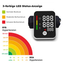 Ultra Precision Blutdruckmessgerät / Präzise Blutdruck- und Pulsmessung am Oberarm / Arrhythmie-Erkennung / Mit smarter Speicherfunktion / Für den Heimgebrauch